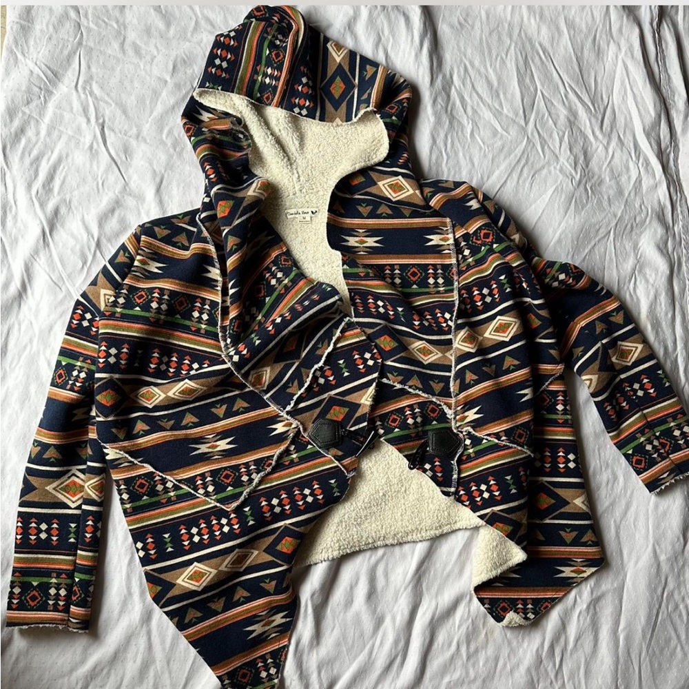 Double Zero Cozy White Fleece Jacket